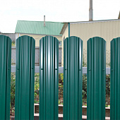  Евроштакетник Евротрапеция в пленке 118мм-1,5м RAL: 6005 Зеленый мох 