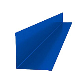 Угол внутренний 50-50 RAL 5005 син L=2м Угол внутренний 50-50 RAL 5005 син L=2м