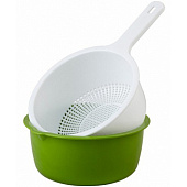 Дуршлаг D19см двойной с/ручкой С843 Дуршлаг D19см двойной с/ручкой С843