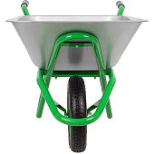 Тачка садово-строительная 1 колесная груз-ть 170 кг, обьем 90 л// Сибртех 689633 Тачка садово-строительная 1 колесная груз-ть 170 кг, обьем 90 л// Сибртех 689633