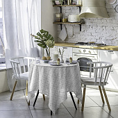 Скатерть (саржа) 144х200 Verossa Призма на светлом 775469 Скатерть (саржа) 144х200 Verossa Призма на светлом 775469