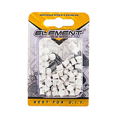 Заглушки декоративные 5мм, белые, 50шт, Element