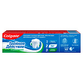  Зубная паста Colgate 3-ного действия 100мл 
