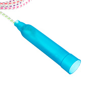  Скакалка радужная тм BY SPORT, 2,3 м, d4,3 мм, пластик, ПВХ, 3 цвета, 190-029 