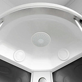 Душевая кабина 100х100х215 1/4 круга стекло 4мм тонированное низкий поддон 8402 ODA Душевая кабина 100х100х215 1/4 круга стекло 4мм тонированное низкий поддон 8402 ODA