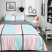  Комплект постельного белья 2 спальный Luxor сатин, № BH h 097 A/B (N) 