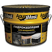 Мастика битумная AquaMast фундамент /3кг Мастика битумная AquaMast фундамент /3кг