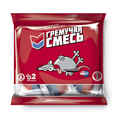  Тесто-брикет от грызунов Гремучая смесь 200гр 