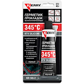 Герметик прокладок KERRY высокотемпературный нейтральный чёрный RTV SILICONE 42г Герметик прокладок KERRY высокотемпературный нейтральный чёрный RTV SILICONE 42г