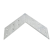  Угловой соединитель 145x145x35x1,8-2,0мм, цинк 