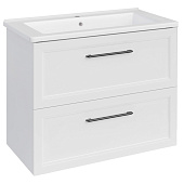Тумба Белмонти 65 подвесная/напольная Софт белый с раковиной Оскар 65 Тумба Белмонти 65 подвесная/напольная Софт белый с раковиной Оскар 65