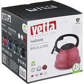 Чайник стальной Vetta 2,5 л "Сезан", индукция, 4 цвета 847-094 Чайник стальной Vetta 2,5 л "Сезан", индукция, 4 цвета 847-094