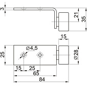 Опора колесная №497 полимер Опора колесная №497 полимер