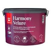 Краска интерьерная глубокоматовая Tikkurila HARMONY VELURE База А 9л Краска интерьерная глубокоматовая Tikkurila HARMONY VELURE База А 9л