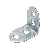  Угол мебельный узкий 25х25х17x1,5мм, цинк 