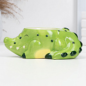 Кашпо "Крокодил Геннадий" 14х9х8см 10631595 Кашпо "Крокодил Геннадий" 14х9х8см 10631595