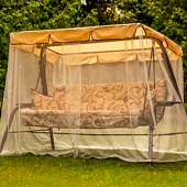  Качели садовые 3-х местные Варна тафтинг арт.с1103 max 210кг 