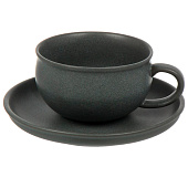  Чашка с блюдцем BILLIBARRI Happy Mummy , серая 250мл 500-207 