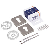  Накладка под цилиндр Нора-М НК-К SLIM, матовый никель 