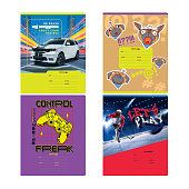 Тетрадь 18л MIX-12 Мальчики, клетка, Т5ск18 11713 Тетрадь 18л MIX-12 Мальчики, клетка, Т5ск18 11713