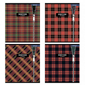 Тетрадь А5 48л скрепка клетка обл. мел.карт. Scotish cage. New серия (8/80) /AL9946/ Тетрадь А5 48л скрепка клетка обл. мел.карт. Scotish cage. New серия (8/80) /AL9946/