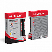  Маркер перманентный синий Erich Krause Р-200 круглый  (12/144) /4778/ 