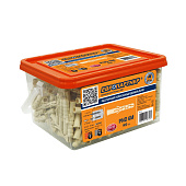  Дюбель нейлон. ЕВРОПАРТНЕР PND-6М 6х40мм 400шт 