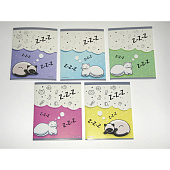 Тетрадь 48л. А5 Сонный кот, клетка, скрепка, картонная обложка, ТКФЛ486758 Тетрадь 48л. А5 Сонный кот, клетка, скрепка, картонная обложка, ТКФЛ486758