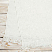  Полотенце Versal, 70х140 см, махра, 450 гр/кв.м, белый 