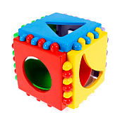 Игрушка развивающая Куб логический маленький, И-3928