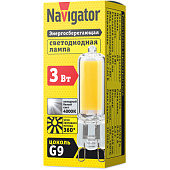 Лампа LED Navigator 3Вт G9 4000K/61490 Лампа LED Navigator 3Вт G9 4000K/61490