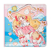 Записная книжка подарочная А6 132 л,цветной блок, с хлястиком на магните,обл.пвх,Аниме МИКС 9669008 Записная книжка подарочная А6 132 л,цветной блок, с хлястиком на магните,обл.пвх,Аниме МИКС 9669008