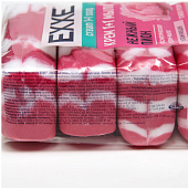 Крем-мыло туалетное EXXE 1+1 Нежный пион 4х90г (розовое) полосатое Крем-мыло туалетное EXXE 1+1 Нежный пион 4х90г (розовое) полосатое