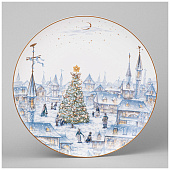 Тарелка обеденная "снежная королева" 25,5 см 590-630 Тарелка обеденная "снежная королева" 25,5 см 590-630
