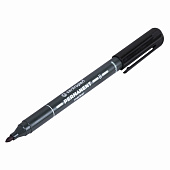  Маркер перманентный черный CENTROPEN 2836, круглый наконечник, 2 мм, ш/к 00559 