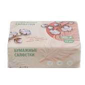 Салфетки бумажные BY Русские Супергерои 4 слоя, 70л. 12,5х18см 912-028