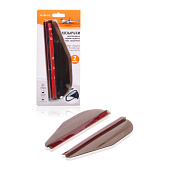  Козырьки (дефлекторы) для боковых зеркал зад. вида AIRLINE компл. 2шт 