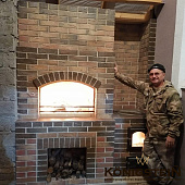  Кирпич печной марксбург кварц ручная формовка 250х120х65мм [М-300] /Кирово-Чепецкий КЗ 