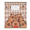  Тетрадь 12л клетка ALINGAR Capybara copybook 