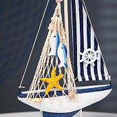  Корабль сувенирный Парусник, 30х18 см, 9912904 