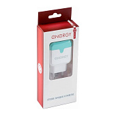 Сетевое зарядное устройство Energy ET-33, 2 USB разъема, белый