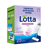  Таблетки для мытья полов Lotta Алтайские луга универсальные, 25 шт. 