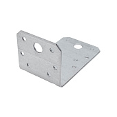  Уголок крепежный 50х90х55х1,8-2,0мм цинк 