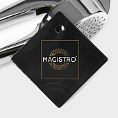 Пресс для чеснока Magistro Volt, нержавеющая сталь, серебристый7139543 Пресс для чеснока Magistro Volt, нержавеющая сталь, серебристый7139543