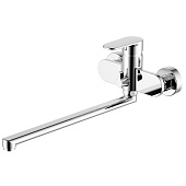  Смеситель для ванны Ника с длинным изливом хром AQ1842CR Aquatek 