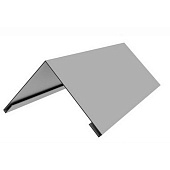  Планка конька обычного 0,4х190х190 L=2м (Цинк) 