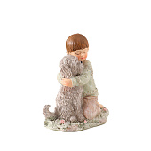 Сувенир полистоун "Мальчишка с собакой - объятия" 9х6х10 см 10583181 Сувенир полистоун "Мальчишка с собакой - объятия" 9х6х10 см 10583181