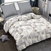 Комплект постельного белья Amore Mio BZ QR Mod, семейный, поплин, наволочки 70х70 см Комплект постельного белья Amore Mio BZ QR Mod, семейный, поплин, наволочки 70х70 см