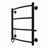 Полотенцесушитель электрический Verona 500/600  черный L 4 пер Azario 