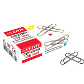 Скрепки 33х100 никель овал в КК deVENTE (10/250) /4135339/ Скрепки 33х100 никель овал в КК deVENTE (10/250) /4135339/